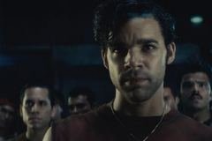 David Alvarez as Bernardo Vasquez in 20th Century Studios' WEST SIDE STORY. Photo courtesy of 20th Century Studios. © 2021 20th Century Studios. All Rights Reserved.