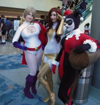 Power Girl, Phoenix, Harley Quinn