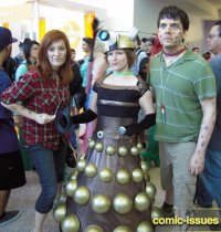 Amy & Rory & a Dalek