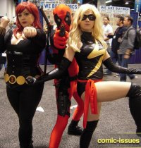 Black Widow, Deadpool, Ms. Marvel