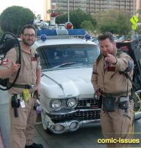 Ghostbusters with Ecto-1