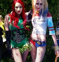 Poison Ivy and Harley Quinn