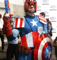 Judge Dredd Captain America