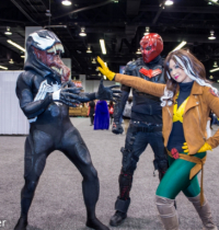 Venom, Red Hood and Rogue