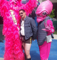 Pink Chewbacca and Ackbar, and Hot Pants Han