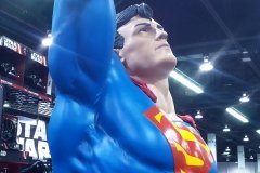 Superman Statue on the floor