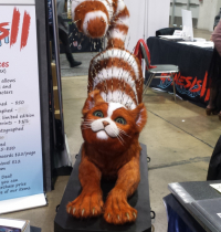 Spikey Kitty at the Genesis II booth