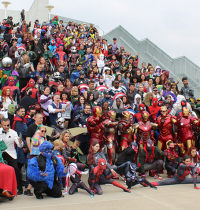 Cosplayers Marvel