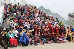 Cosplayers Marvel
