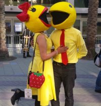 Ms. and Mr. Pac Man