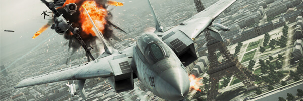 Ace Combat Assault Horizon Flits in and out of the Danger Zone
