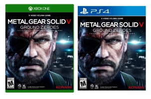 The box art for MGS: GZ makes you stare deeply into Big Boss's eye. 