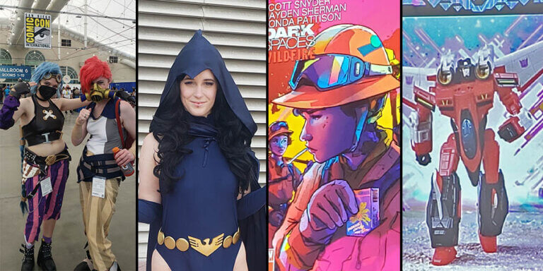 SDCC 2022 – Thursday: cosplay, IDW, Hasbro, DC and more!