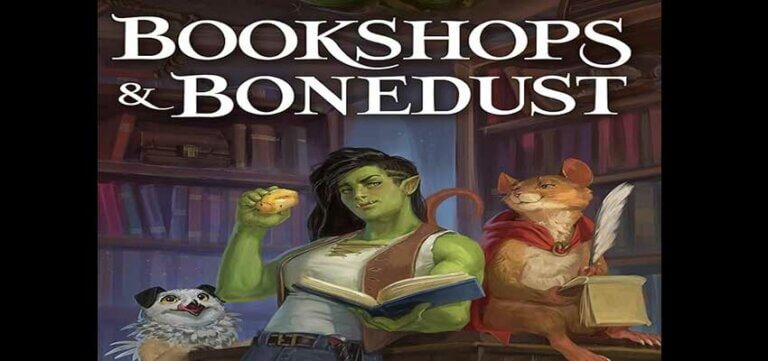 Review: Bookshops and Bonedust (Legends and Lattes)